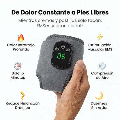 EMSense Masajeador de Tecnología Triple