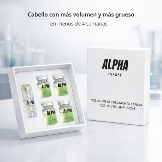 Alpha Infusor™ | Sistema de Crecimiento Capilar