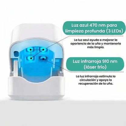 Dispositivo Nivora para Hongos en Uñas